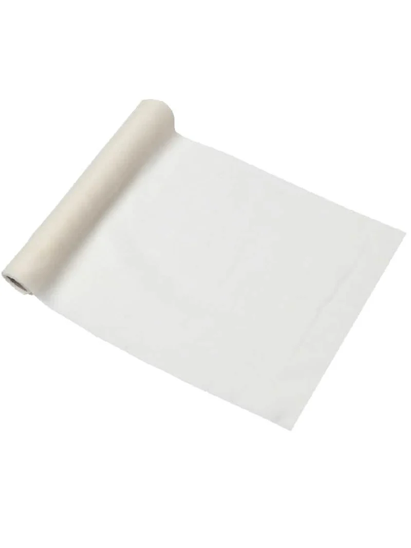 Tischläufer Musselin Elfenbein 28 cm x 5 m Bohème-Stil