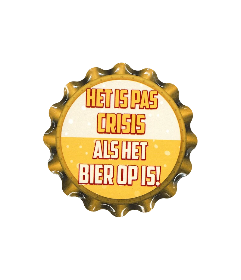Orange Untersetzer Krise 11cm