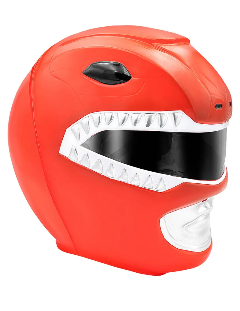 Maske Power Ranger™ Erwachsene rot