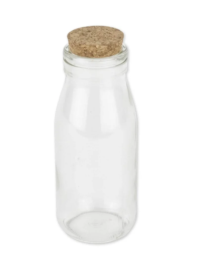 Glasflasche Candy Bar mit Korkverschluss 14,5cm 250ml Hochzeit