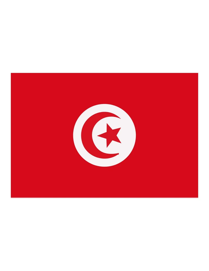 Tunisien Flagge 90 x 150 cm