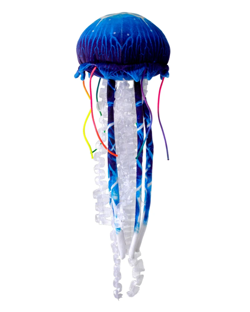Blaue Qualle Plüschtier 50cm