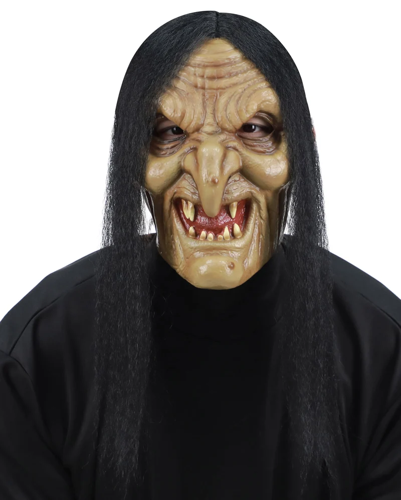 Ginevra Grimm Hexenmaske mit Haaren