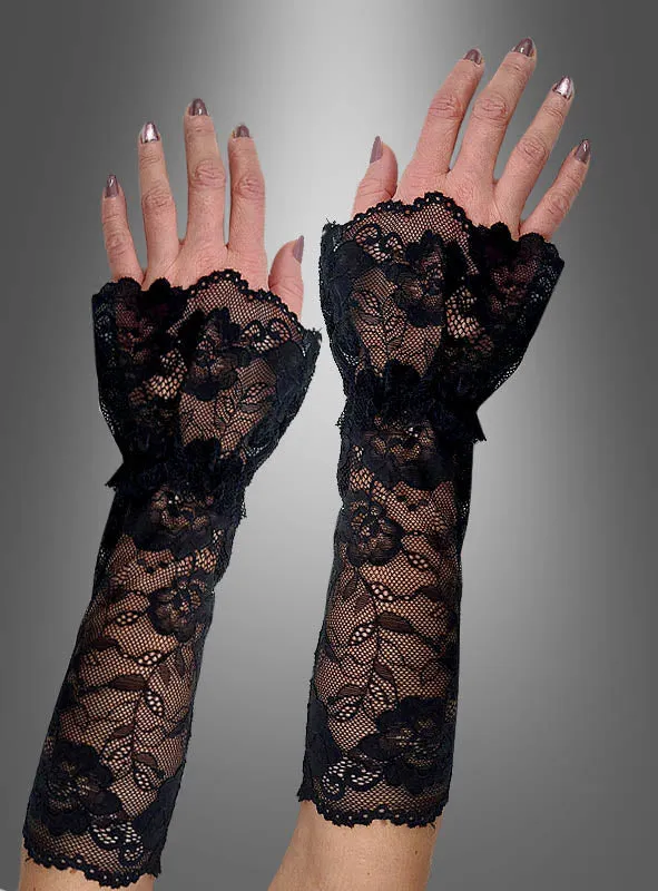 Romantische Spitzen Armstulpen