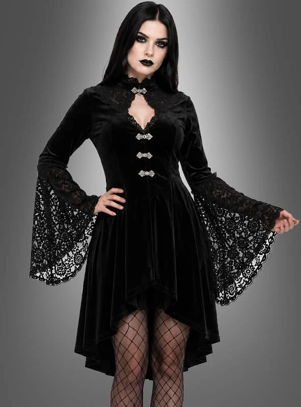 Gothic Kleid Lucy mit Spitze