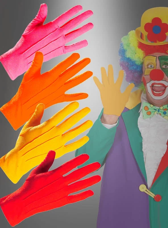 Kurze Handschuhe verschiedene Farben