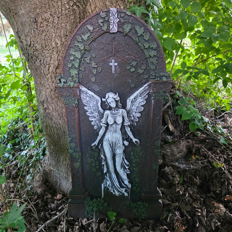 Engelsgrabstein – 90 cm Halloween-Dekoration