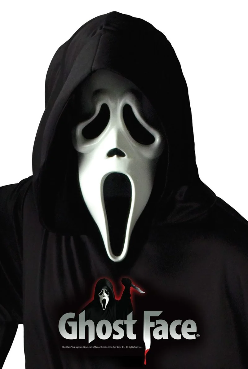 Ghostface Maske Kapuze