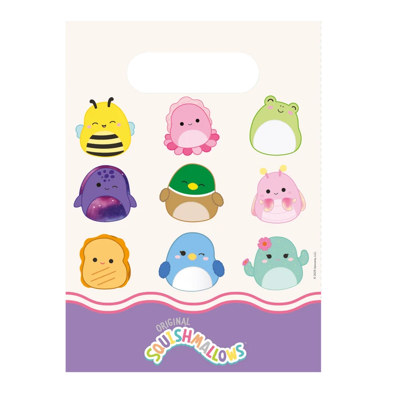 Bunte Squishmallows-Geschenktütchen