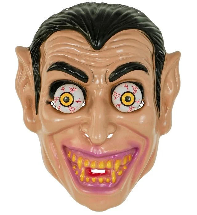 Vampir-Maske aus Plastik