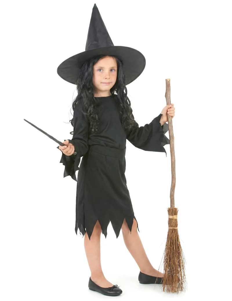 Hexenkostüm für Mädchen Halloween