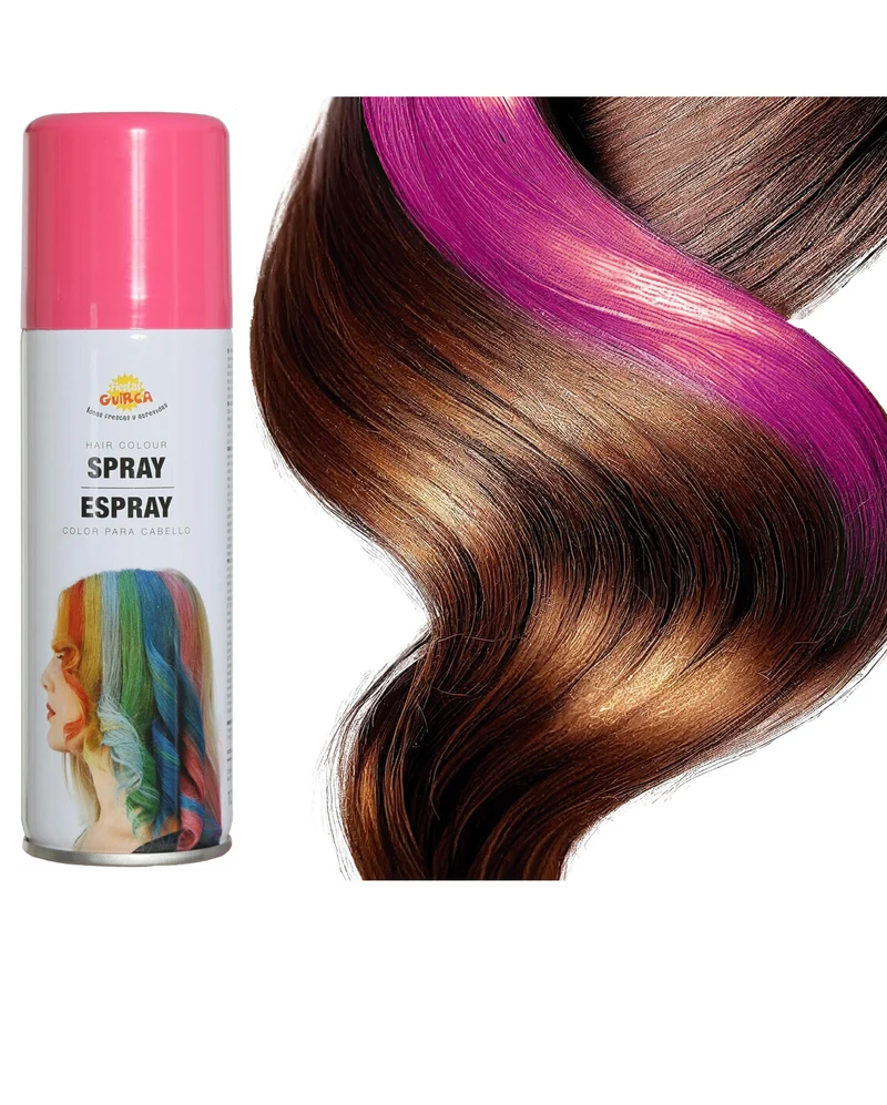 Pinkes Haarspray