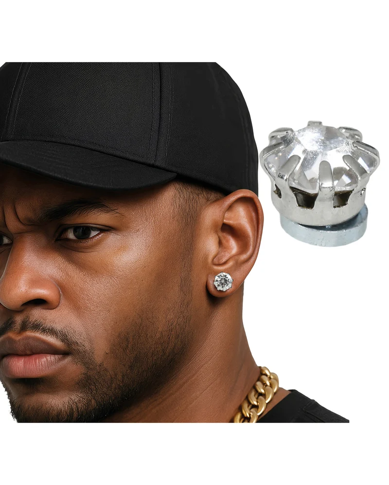 Rapper Magnet Ohrstecker 2 St.