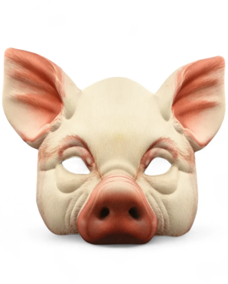 Schweine Halbmaske