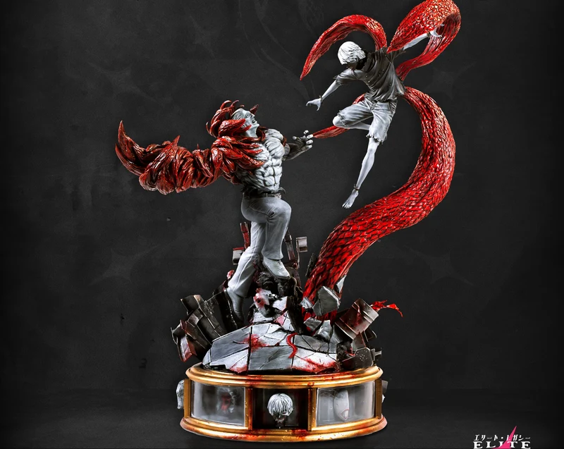Tokyo Ghoul – Kaneki vs. Yamori 10-jähriges Jubiläum | Polystone-Statue im Maßstab 1:6 | Figurama Collectors