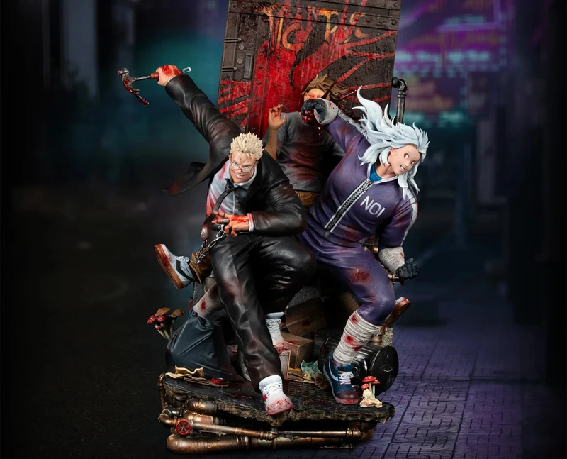 Dorohedoro – Shin & Noi Elite FigumiZ | Polystone-Statue im Maßstab 1:8 | Figurama Collectors