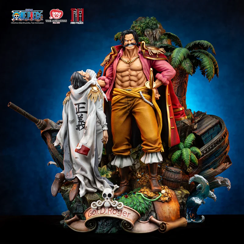 One Piece – Gol D. Roger | Polystone-Statue im Maßstab 1:6 | Jimei-Palast