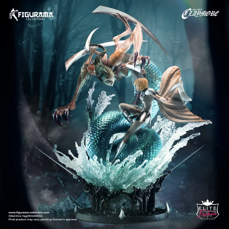 Claymore – Clare vs. Ophelia Elite Exclusive | Polystone-Statue im Maßstab 1:6 | Figurama Collectors