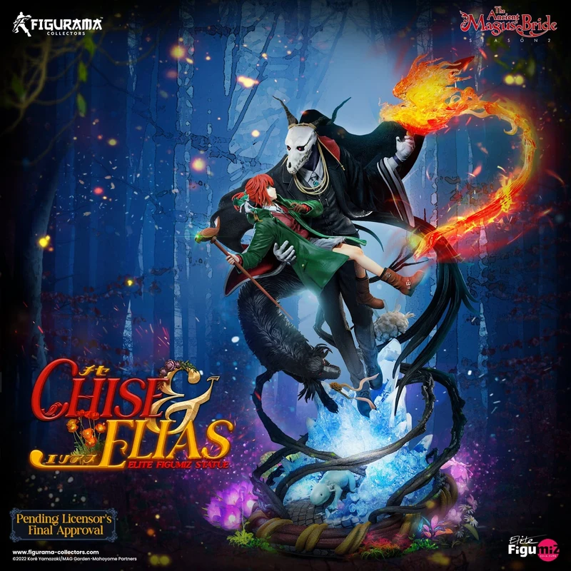 Die Braut des alten Magiers – Chise & Elias | Polystone-Statue im Maßstab 1:7 | Figurama Collectors