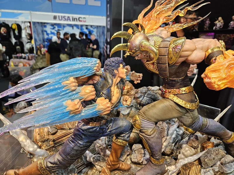 Fist of the North Star – Kenshiro vs. Raoh Elite Exclusive | Polystone-Statue im Maßstab 1:6 | Figurama Collectors