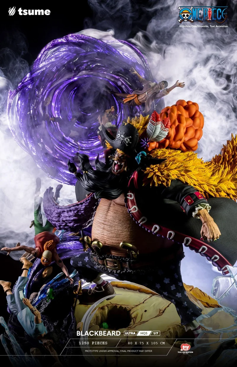 One Piece – Blackbeard HQS | Maßstab 1:7 | Premium-Resin | Tsume Art