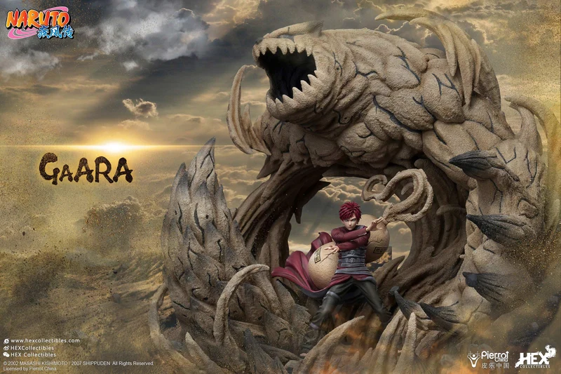 Naruto Shippuden – Gaara aus dem Sand | Maßstab 1:8 | Hochwertiges Resin | Hex Collectibles
