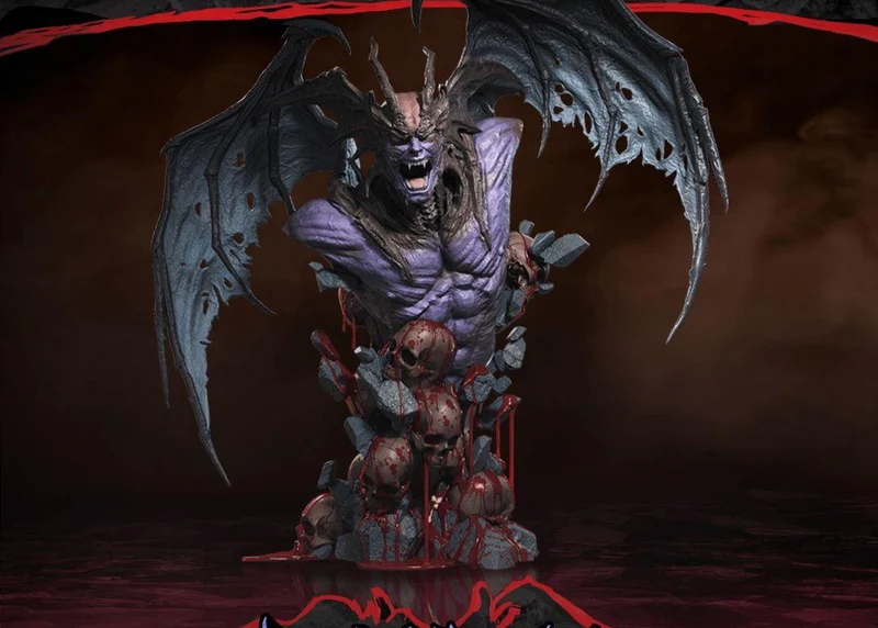 Die Apokalypse von Devilman – Devilman Elite Büste | Maßstab 1:4 | Hochwertiges Resin | Figurama Sammler
