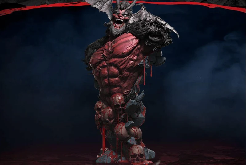 Devilmans Apokalypse – Amon Elite Büste | Maßstab 1:4 | Hochwertiges Resin | Figurama Sammler