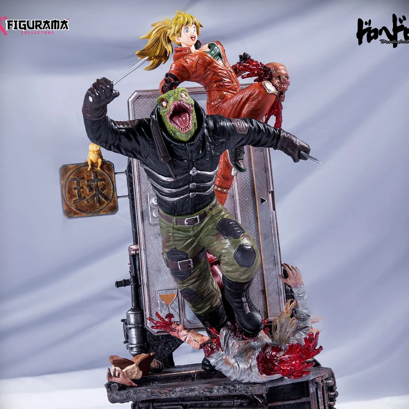 Dorohedoro | Caiman & Nikaido Elite FigumiZ | Maßstab 1:8 | Hochwertiges Resin | Figurama Sammler