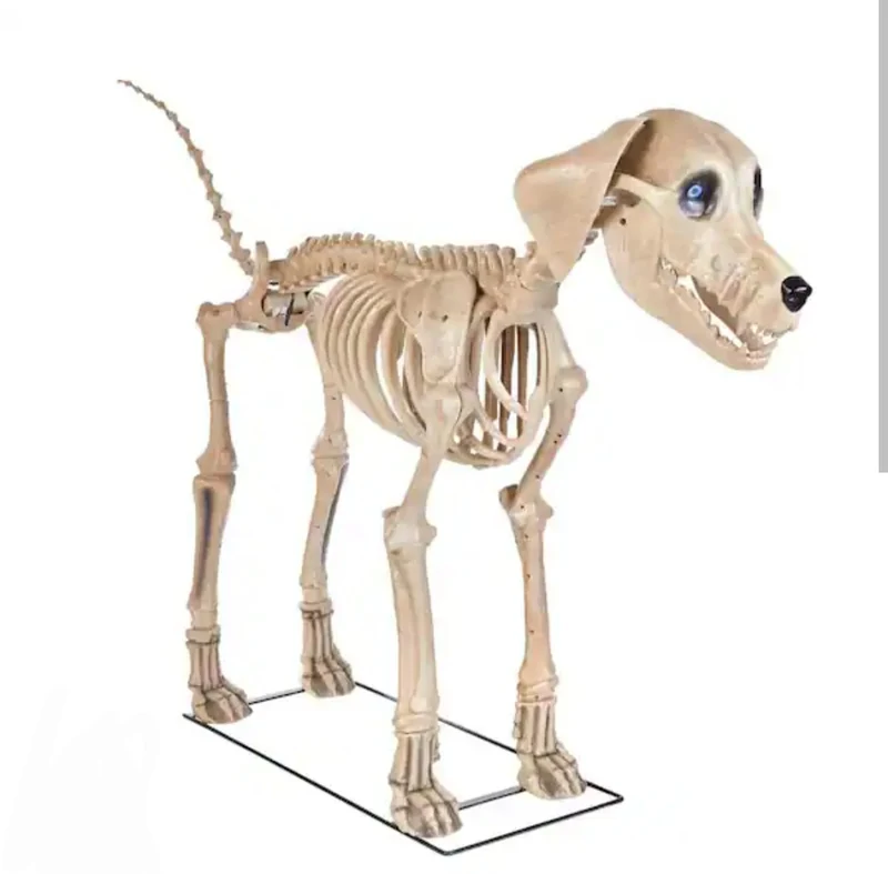 XXL ( 7ft ) Skelett Hund 213 cm mit LCD Augen Home Depot