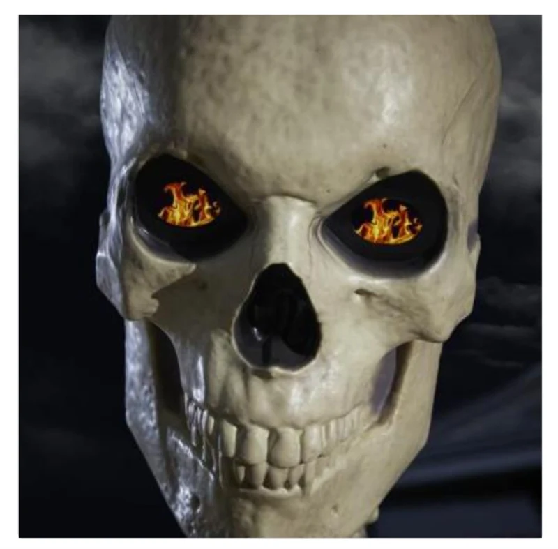 XXL Halloween Skelett 365 cm (12ft) mit LCD Augen - Home Depot