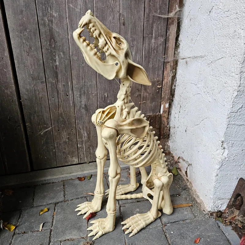 Shadow heulender animatronic Skelett Wolf