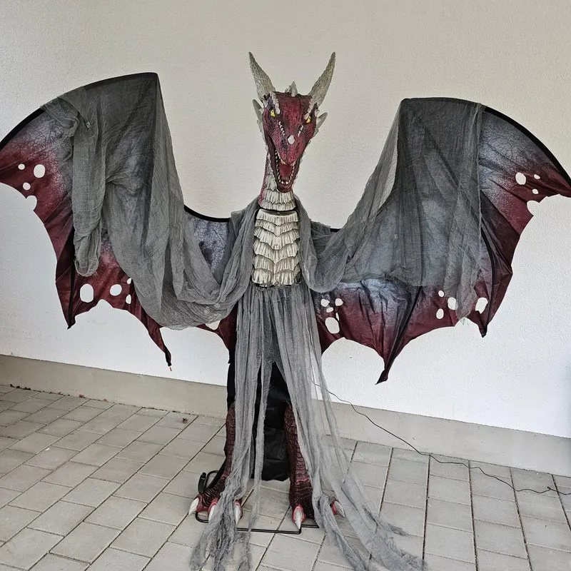 Animatronic Wald Drache Serafina