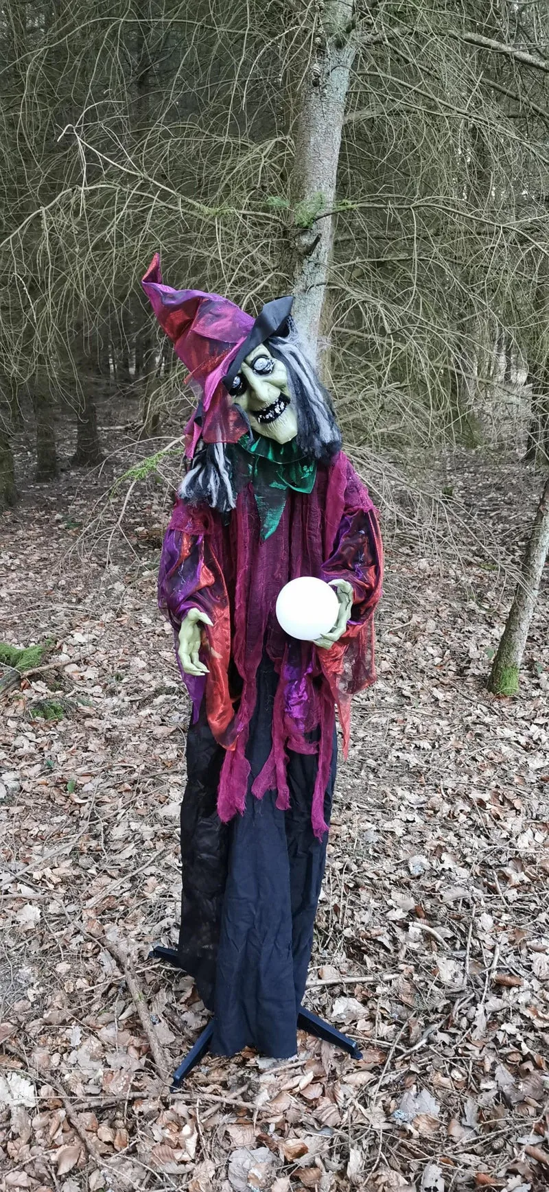 🧙‍♀️🔮 Hexe Esmeralda – Die schaurige Wahrsagerin mit Hexenkugel