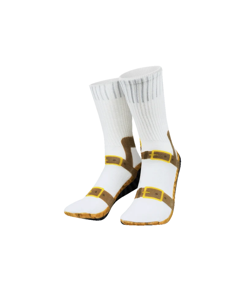 Lustige Sockensandalen