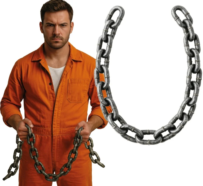 Graue Kette, 1,5 m