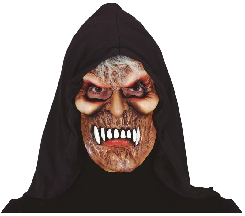 Zombie-Maske mit Kapuze