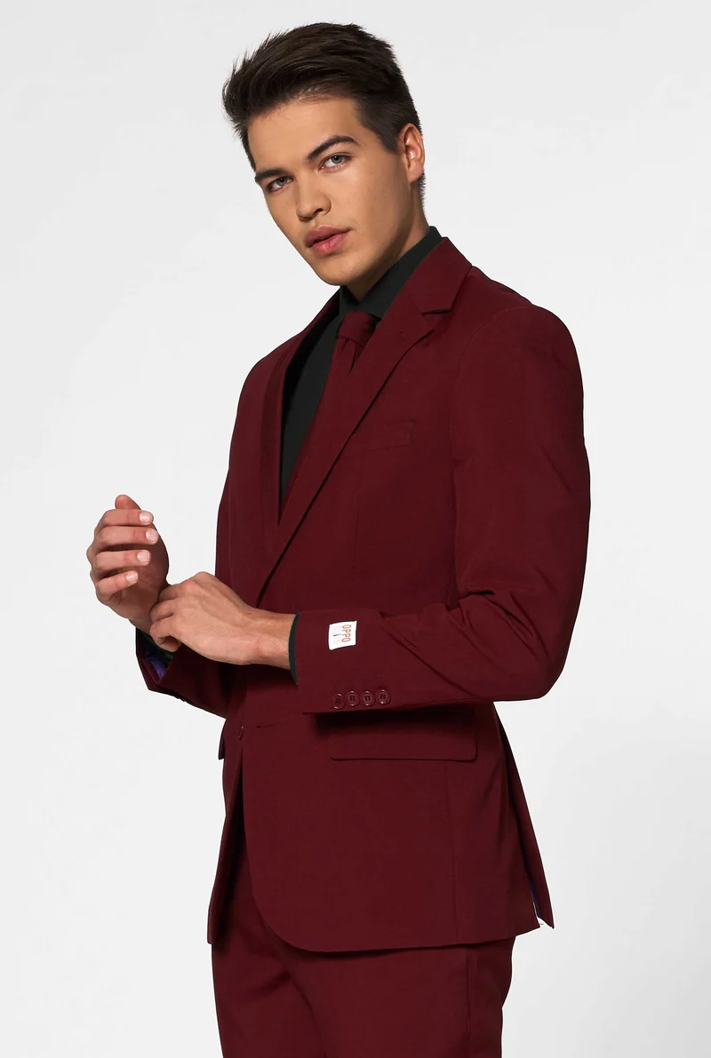 Opposuits | Blazing Burgundy | Herenkostuum