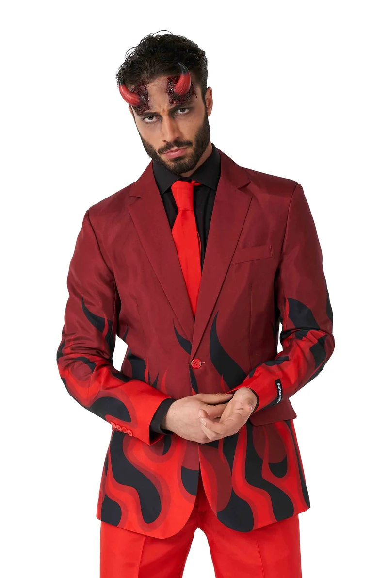 Suitmeister | Devil Red | Hallloween Kostuum Heren