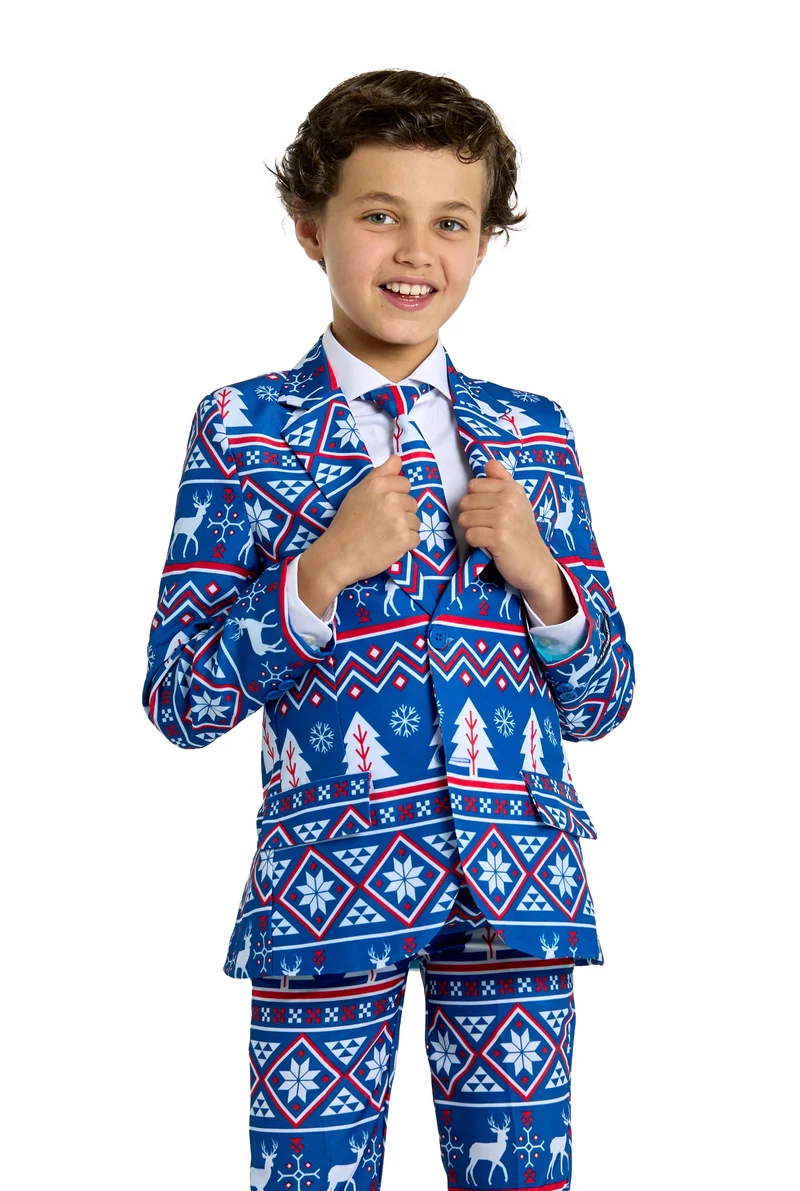 BOYS Christmas Blue Nordic