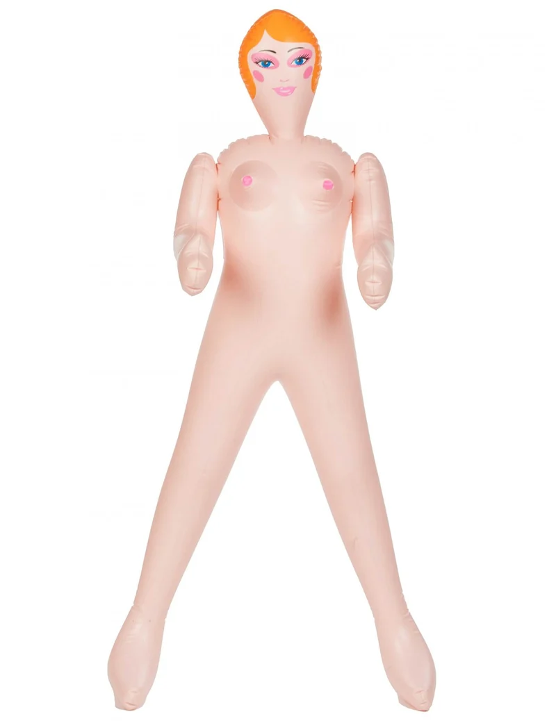Aufblasbare Gummipuppe für Erwachsene JGA-Zubehör