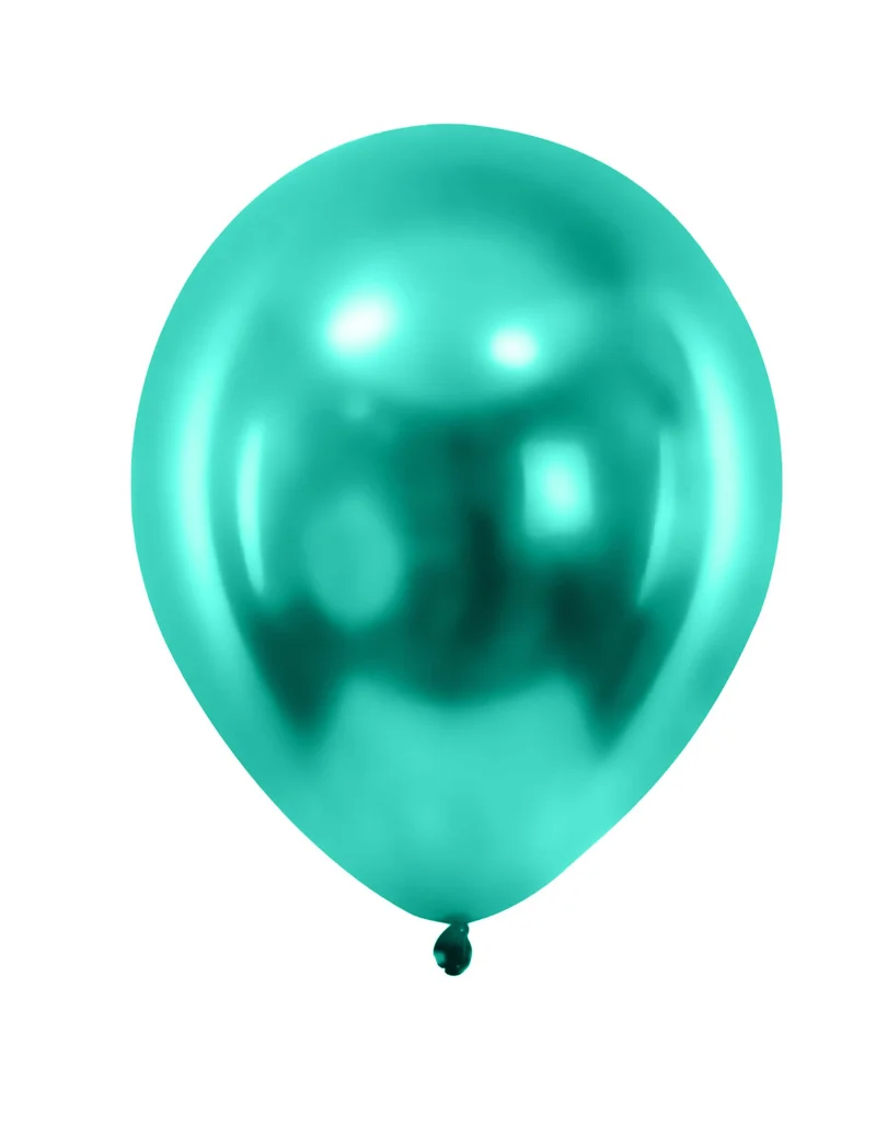 12 Luftballons grün Latex