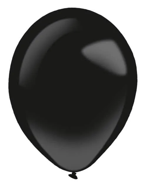 Luftballons Schwarz 27cm