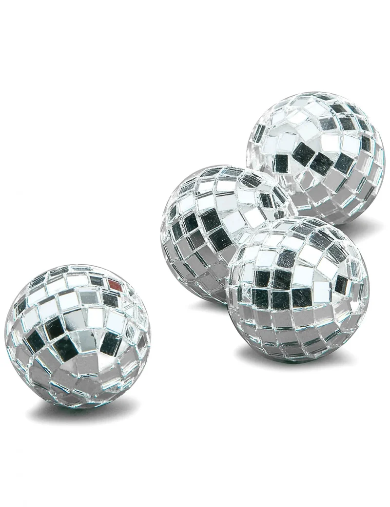 4 mini Discokugeln