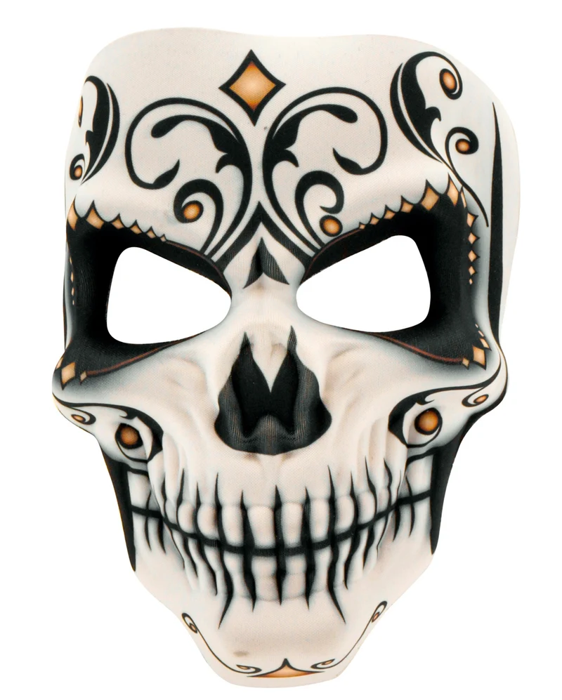 Dia De Los Muertos Totenschädelmaske