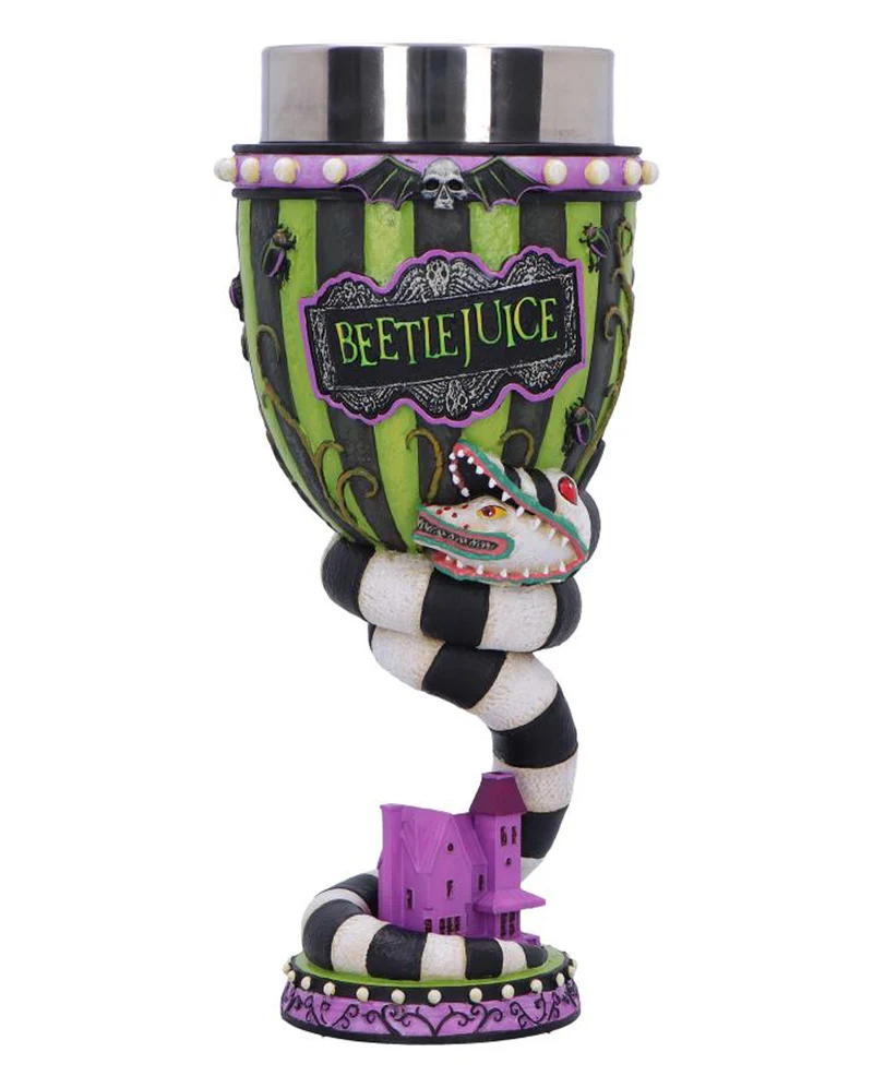 Beetlejuice Kelch mit Einsatz aus Edelstahl 20cm