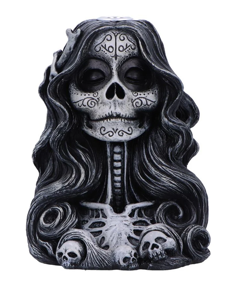 Calavera's Opfergabe Backflow Räucherkegelhalter 16cm