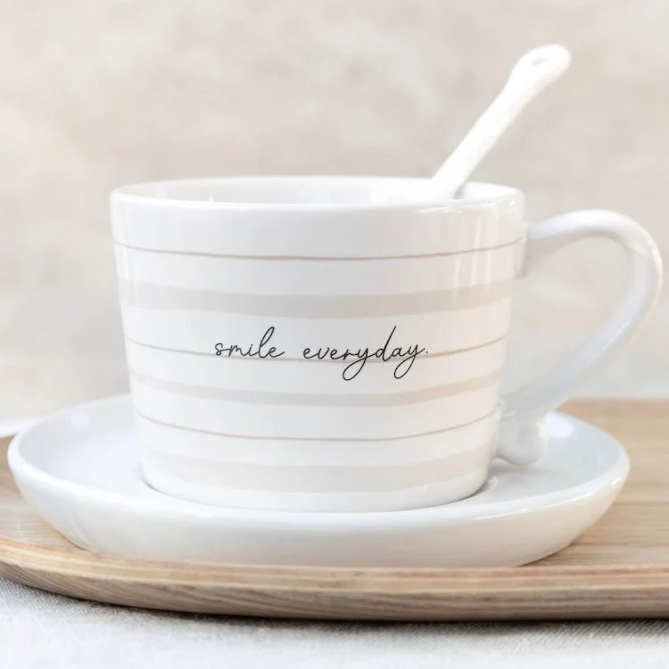 Bastion Collections Tasse Smile everyday klein