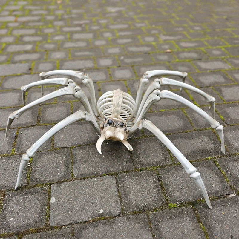 Monster Skelett Spinne XXL