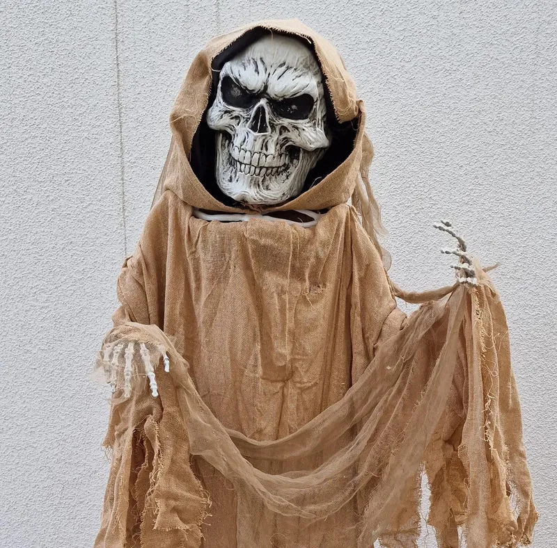 💀🎃 Animatronic Party-Skelett Rick – Der lustige Gruselspaß für Groß & Klein